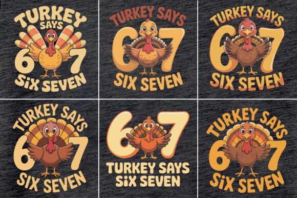 Download Funny Turkey Says Six Seven 67 Png Svg - Turkey says six seven Collection