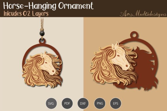 Download Hanging Horse Ornament - Horse ornament Collection