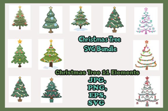 Download Christmas Tree SVG Bundle-Xmas Designs - Christmas tree svg bundle Collection