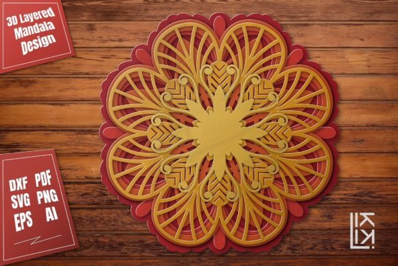 Download Multilayer Mandala SVG Cut File Vol.10 - Multilayer Collection