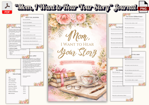 Download “Mom, I Want to Hear Your Story” Journal - Story Collection